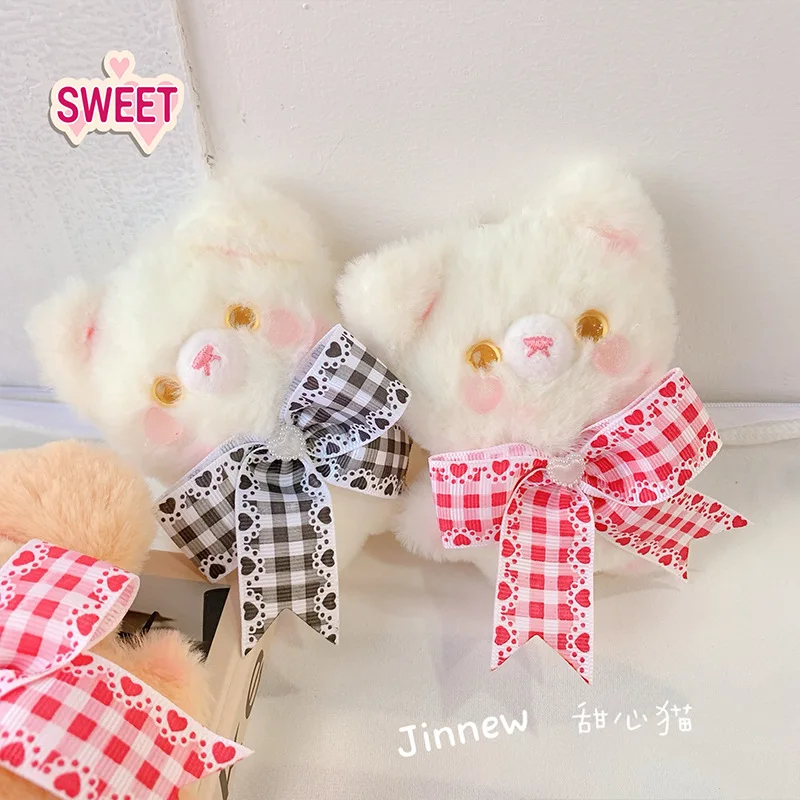 High Quality Handmade Plaid Bow Tie Plush Cartoon Bear Keychain Girl Bag Charm Keychain Pendant Couple Gift Keychain Jewelry
High Quality Handmade Plaid Bow Tie Plush Cartoon Bear Keychain Girl Bag Charm Keychain Pendant Couple Gift Keychain Jewelry