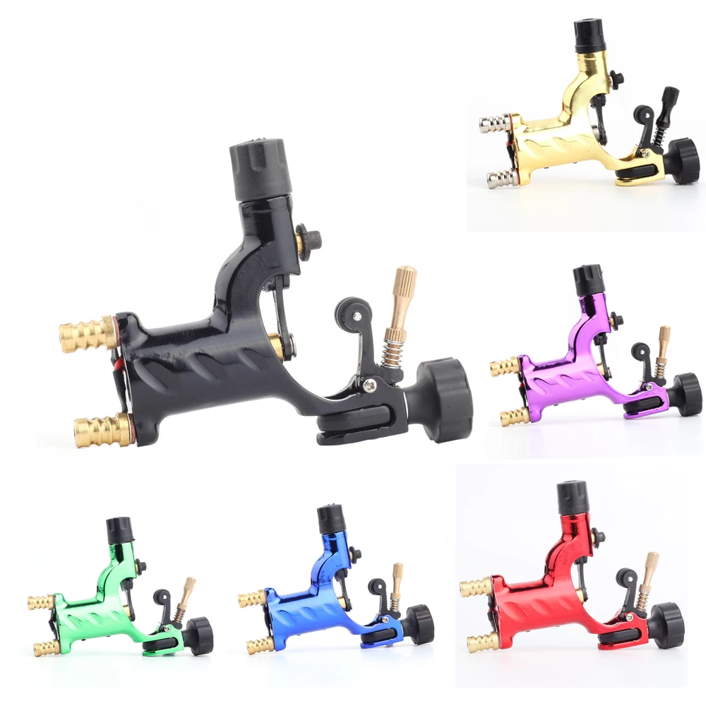 7 Colors Rotary Tattoo Machine Tattoo Gun Kits for Shader and Liner Motor Supply for Body Art Black Red Blue Purple Golden Green
7 Colors Rotary Tattoo Machine Tattoo Gun Kits for Shader and Liner Motor Supply for Body Art Black Red Blue Purple Golden Green