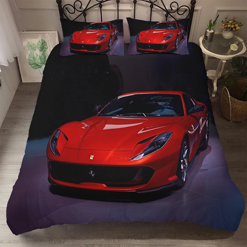 oentyo Racing Car Printed Duvet Cover With Pillowcase Bedding Set Single Double Twin Full Queen King Size Bed Set For Bedroom
oentyo Racing Car Printed Duvet Cover With Pillowcase Bedding Set Single Double Twin Full Queen King Size Bed Set For Bedroom