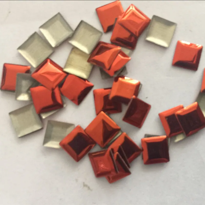 1440pcs 7*7mm Orange Square Hotfix Studs Flat Back Iron On Nailhead Metallic Glue FlatBack Rhinestuds For DIY Punk Rock Spikes
1440pcs 7*7mm Orange Square Hotfix Studs Flat Back Iron On Nailhead Metallic Glue FlatBack Rhinestuds For DIY Punk Rock Spikes