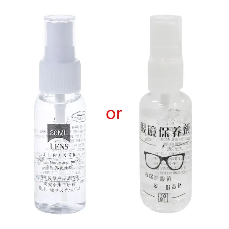 30ml Glasses Lens Cleaner Spray Agent Mirror Sunglasses Screen Googles Portable Accessories 
30ml Glasses Lens Cleaner Spray Agent Mirror Sunglasses Screen Googles Portable Accessories