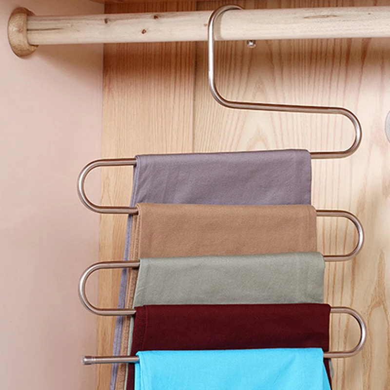 Hot Newest Multifunction 5 In 1 Pant Rack Shelves Stainless Steel Clothes Hangers Multi-functional Wardrobe Hanger
Hot Newest Multifunction 5 In 1 Pant Rack Shelves Stainless Steel Clothes Hangers Multi-functional Wardrobe Hanger