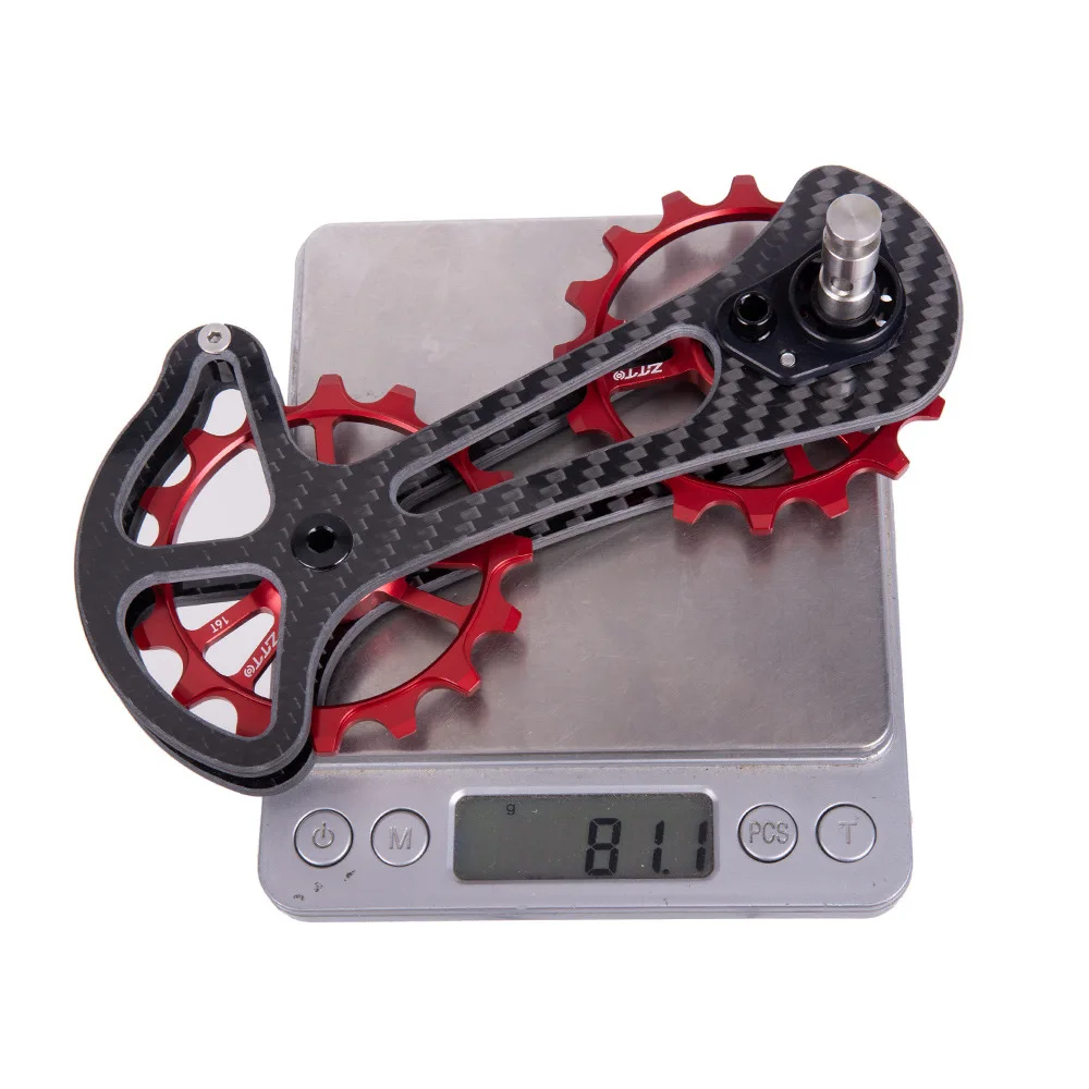 bicycle carbon fiber ceramic rear derailleur 16TT pulley 8800RD 8700RD for Shimano 6800/6870/9000 / 9070Ultegra / DURA ACE
bicycle carbon fiber ceramic rear derailleur 16TT pulley 8800RD 8700RD for Shimano 6800/6870/9000 / 9070Ultegra / DURA ACE