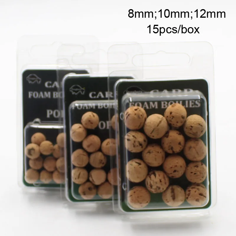 15PCS Carp Fishing Boilies Bait Cork Ball Lure Pop Up BoiliesCorn for Ronnie Hair Rig Carp Feeder Tackle
15PCS Carp Fishing Boilies Bait Cork Ball Lure Pop Up BoiliesCorn for Ronnie Hair Rig Carp Feeder Tackle