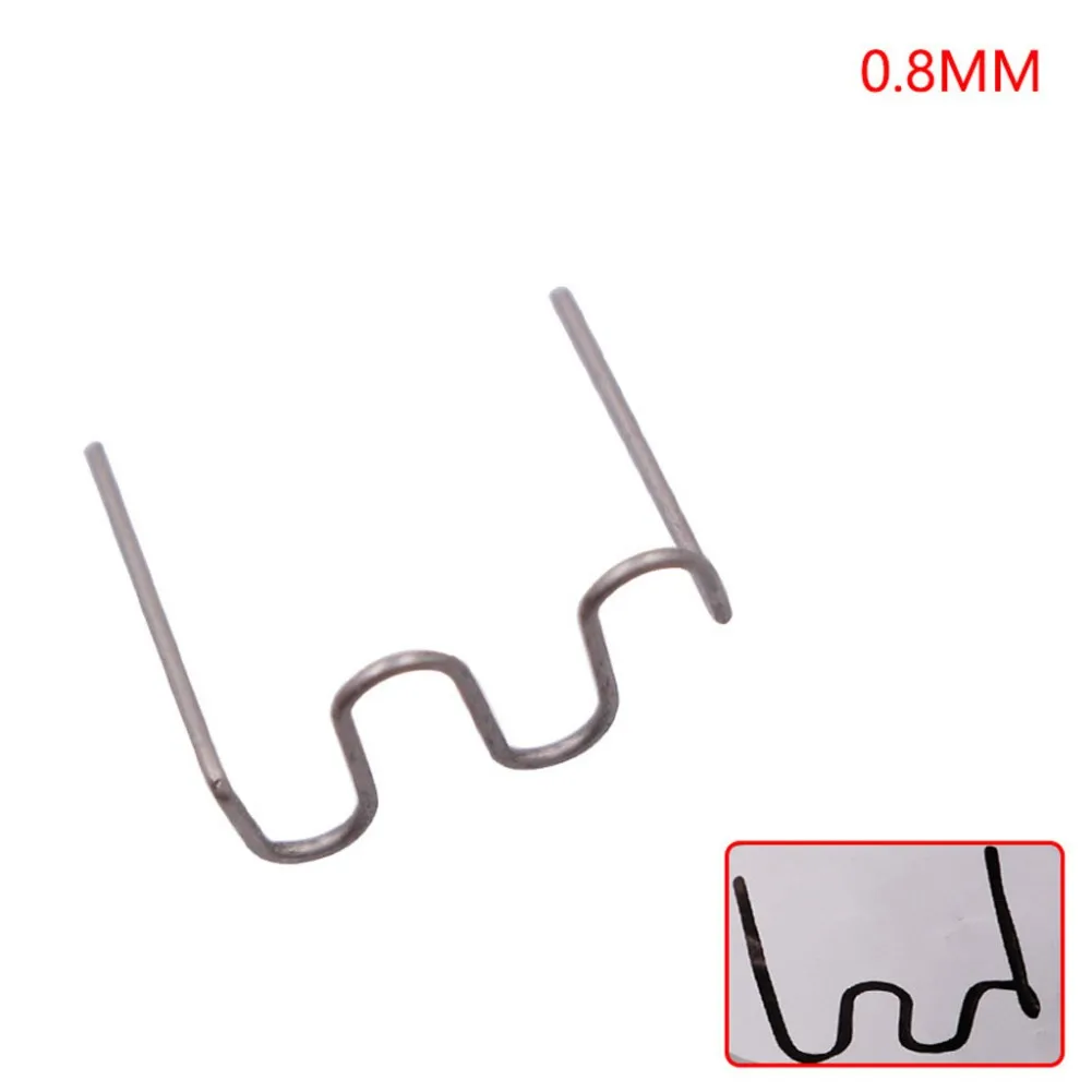 100Pcs 0.6/0.8mm Stainless Steel Hot Stapler Plastic Repair Standard Pre Cut Wave Staples Bumper Bodywork Repairs Wave Staples
100Pcs 0.6/0.8mm Stainless Steel Hot Stapler Plastic Repair Standard Pre Cut Wave Staples Bumper Bodywork Repairs Wave Staples