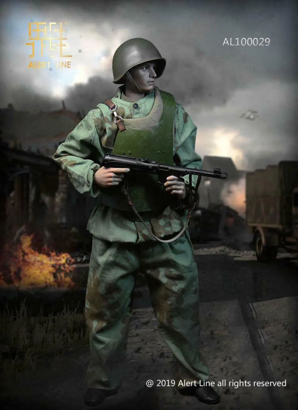 Alert Line AL100029 1/6 Scale WWII Assault Soldiers 12" Full Set Action Figure With Double Heads
Alert Line AL100029 1/6 Scale WWII Assault Soldiers 12" Full Set Action Figure With Double Heads