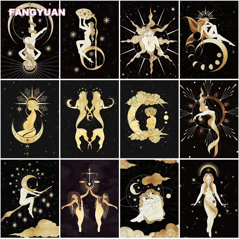 5D Diy Diamond Painting Mermaid Golden Women Cross Stitch Kits Moon Universe Goddess Full Diamond Embroidery Needlework Handmade
5D Diy Diamond Painting Mermaid Golden Women Cross Stitch Kits Moon Universe Goddess Full Diamond Embroidery Needlework Handmade