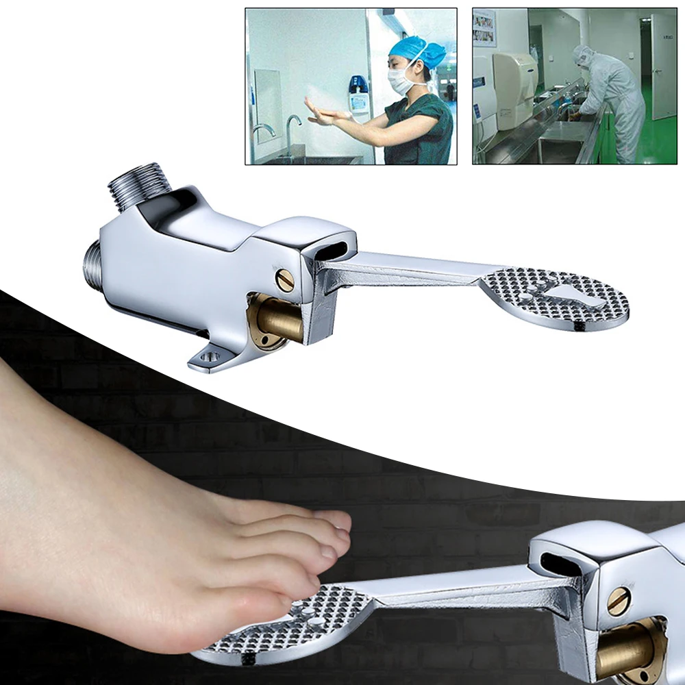 Copper Floor Foot Pedal Control Switch Tap Valve Faucet Basin Single Cold Water Tap Hospital Hotel School Pedal Water Faucet
Copper Floor Foot Pedal Control Switch Tap Valve Faucet Basin Single Cold Water Tap Hospital Hotel School Pedal Water Faucet