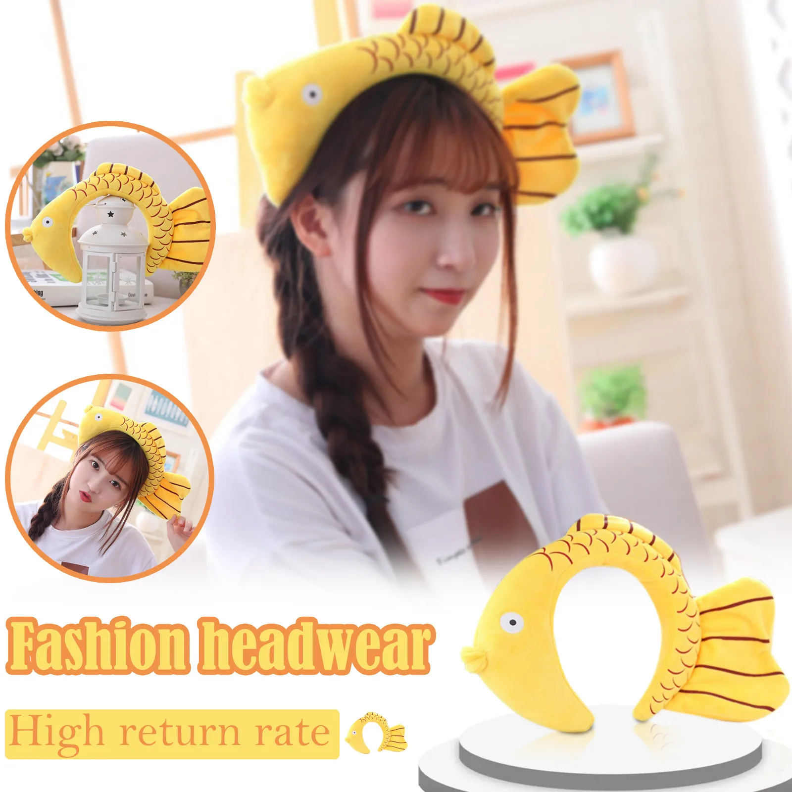 Fast Delivery Snapper Burn Hair Hoop Make Strange Self Prop Take Photo Prop For Women Girls Hair Accessories 2021 Hair Bands#g
Fast Delivery Snapper Burn Hair Hoop Make Strange Self Prop Take Photo Prop For Women Girls Hair Accessories 2021 Hair Bands#g