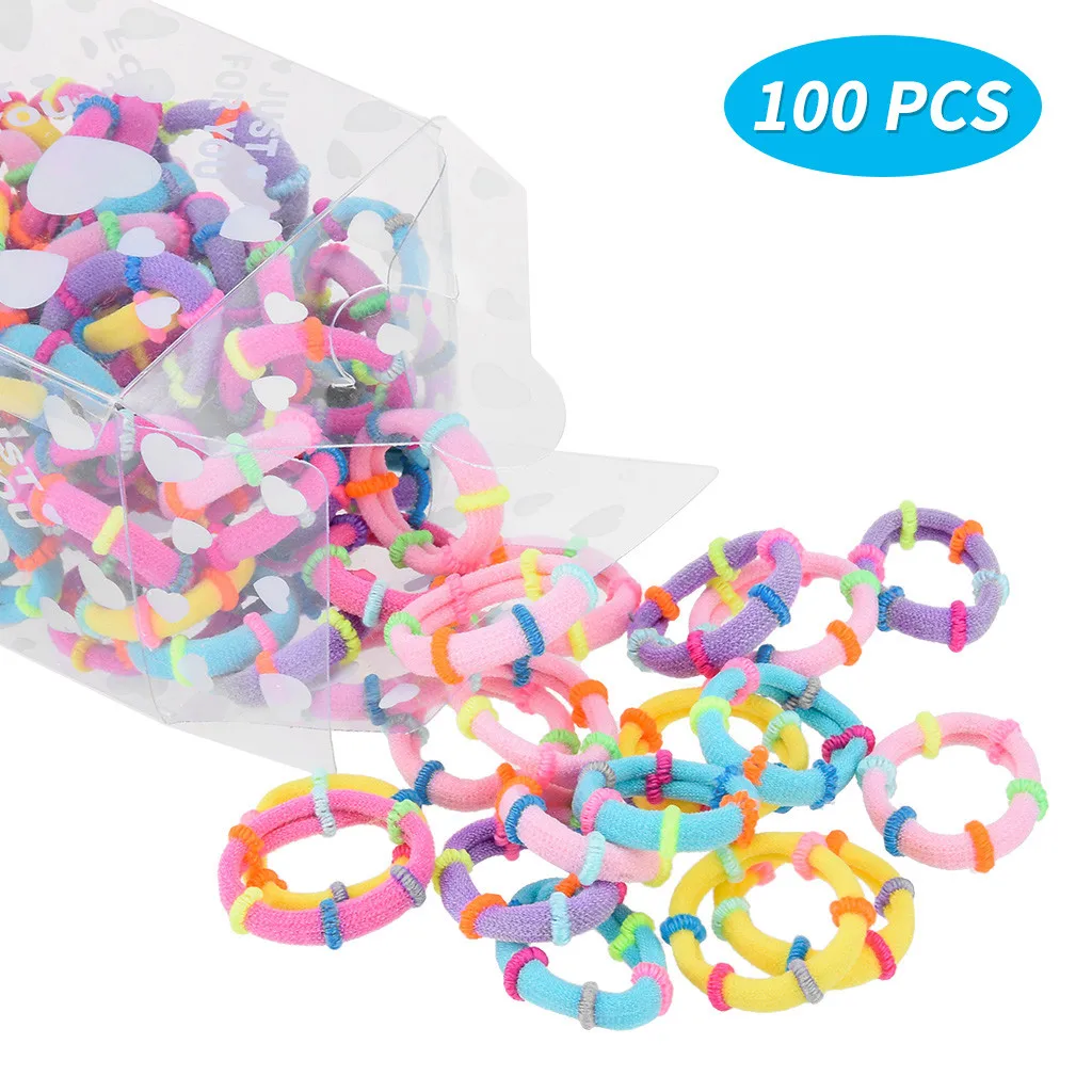 Hair Ties For Kids Girls Baby Elastic Hair Bands 100pcs Rubber Bands Multi Candy Accesorios Para El Cabello 2021
Hair Ties For Kids Girls Baby Elastic Hair Bands 100pcs Rubber Bands Multi Candy Accesorios Para El Cabello 2021