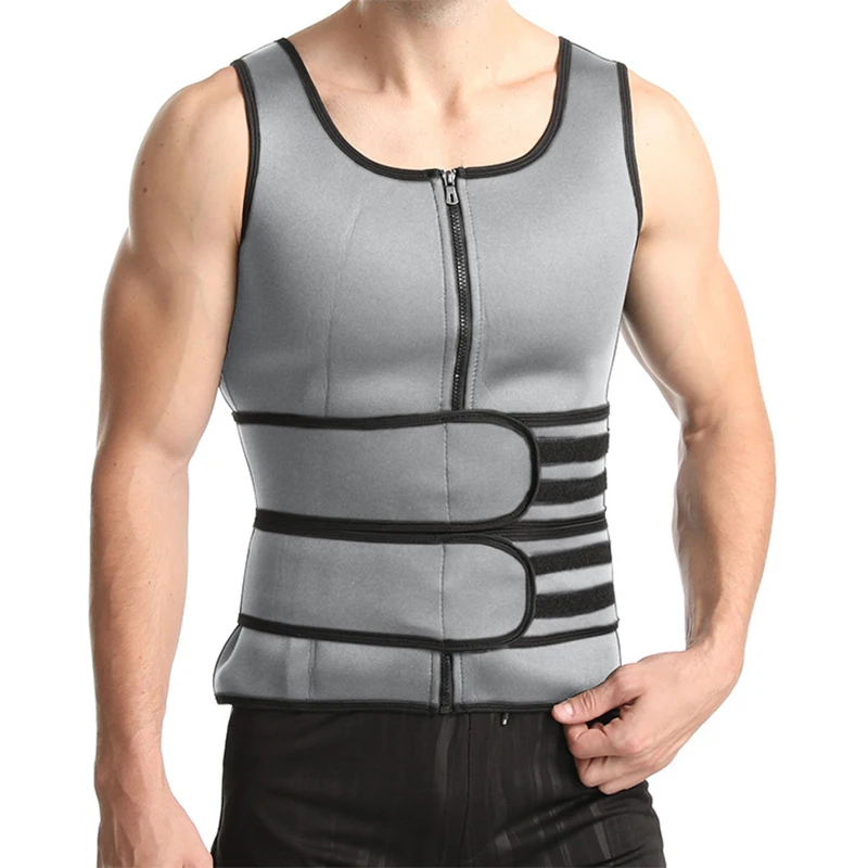New Gym Fitness Waist Trainer Belt For Men Double Belt Vest Shapewear Bodybuilding Abdomen Belt Reinforced Sweat Rubber Corset
New Gym Fitness Waist Trainer Belt For Men Double Belt Vest Shapewear Bodybuilding Abdomen Belt Reinforced Sweat Rubber Corset