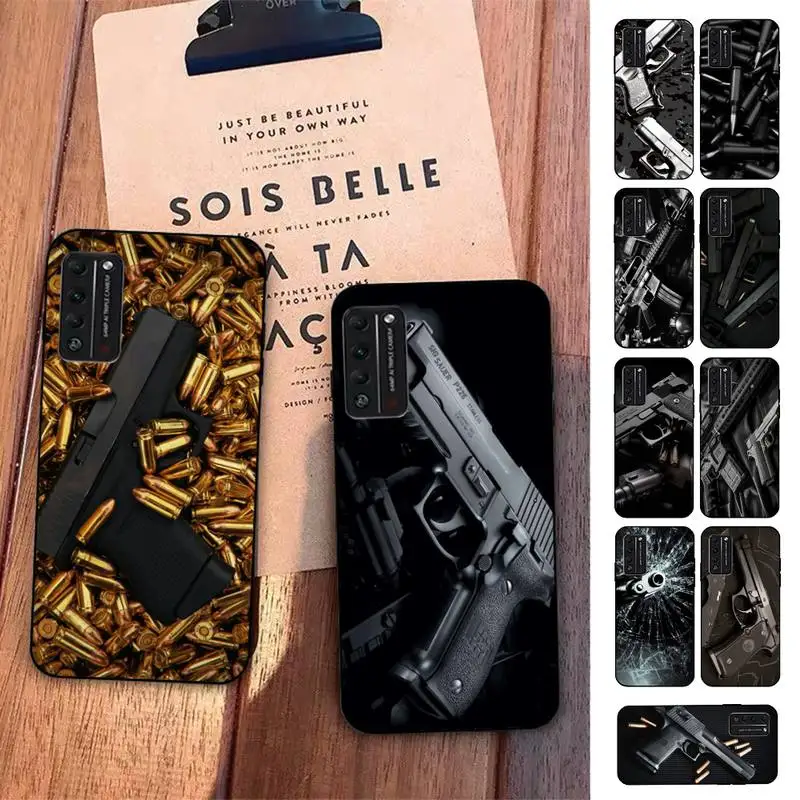 TOPLBPCS Gun and bullet Phone Case for Huawei Honor 10 i 8X C 5A 20 9 10 30 lite pro Voew 10 20 V30
TOPLBPCS Gun and bullet Phone Case for Huawei Honor 10 i 8X C 5A 20 9 10 30 lite pro Voew 10 20 V30