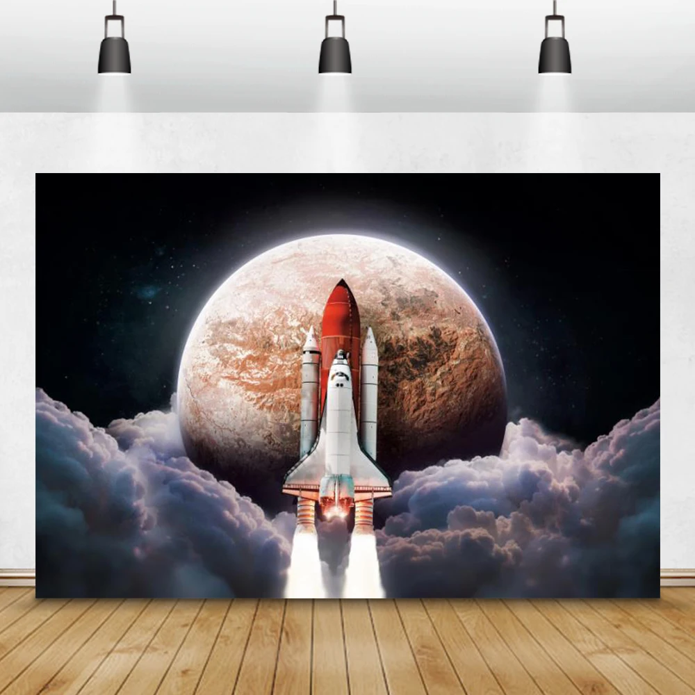 Laeacco Newborn Boy Photophone Night Sky Clouds Earth Rocket Astronaut Birthday Photography Backdrops Photo Backgrounds Studio
Laeacco Newborn Boy Photophone Night Sky Clouds Earth Rocket Astronaut Birthday Photography Backdrops Photo Backgrounds Studio