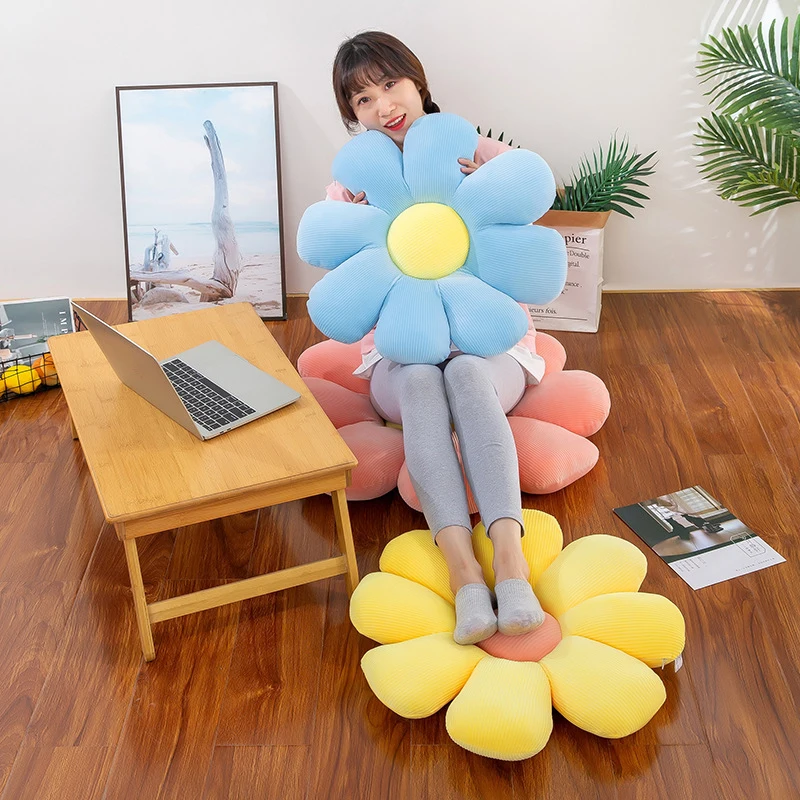 Multi-colored Cute Daisy Pillow Stuffed Flower Toy Doll Super Soft Seat Cushion on The Sofa Tatami Floor Pillows Gift Home Decor
Multi-colored Cute Daisy Pillow Stuffed Flower Toy Doll Super Soft Seat Cushion on The Sofa Tatami Floor Pillows Gift Home Decor