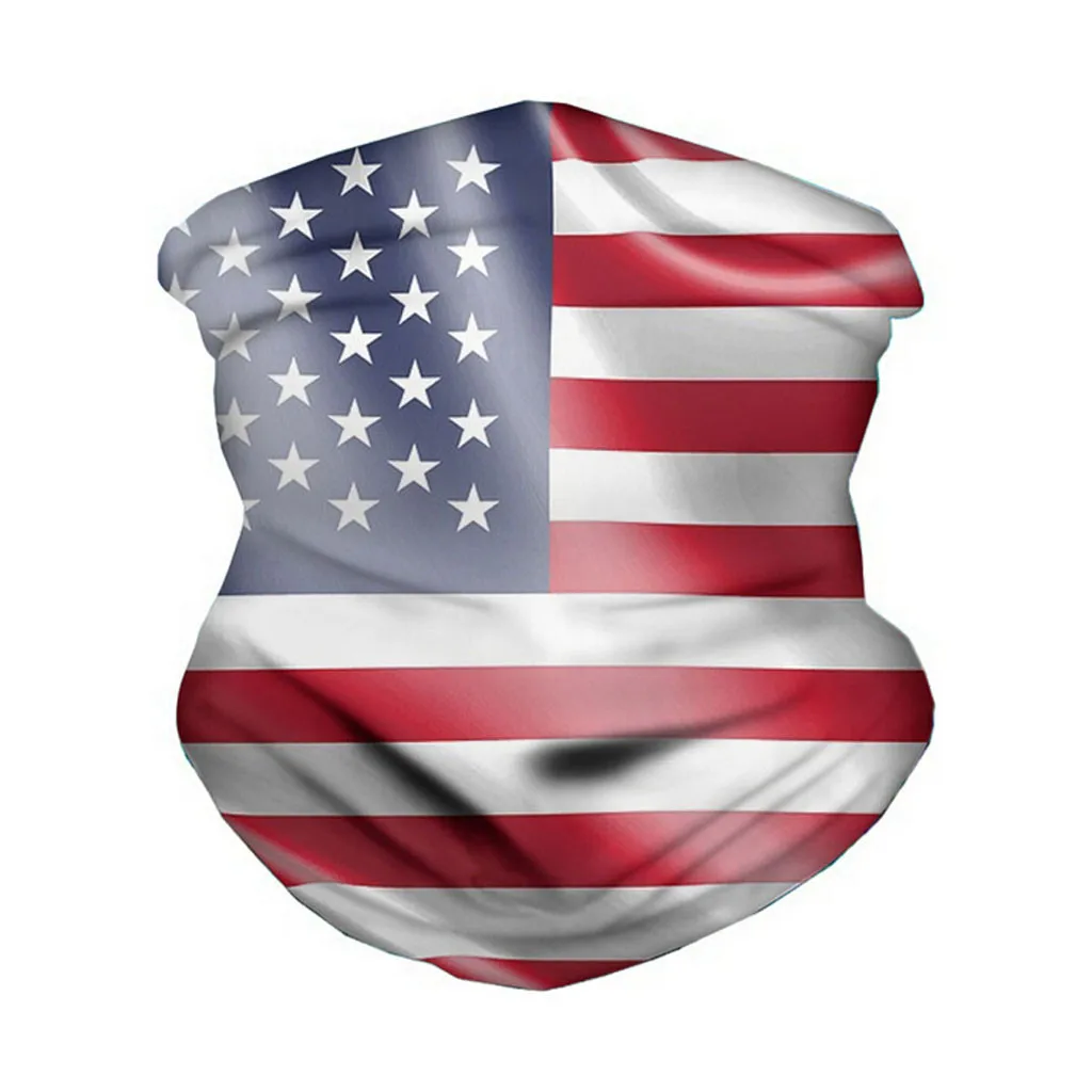 Unisex Outdoor Motorcycle Cycling Face Mask Breathable American flag print Headband Scarf Neck Windproof Face Mask Sun Protect
Unisex Outdoor Motorcycle Cycling Face Mask Breathable American flag print Headband Scarf Neck Windproof Face Mask Sun Protect