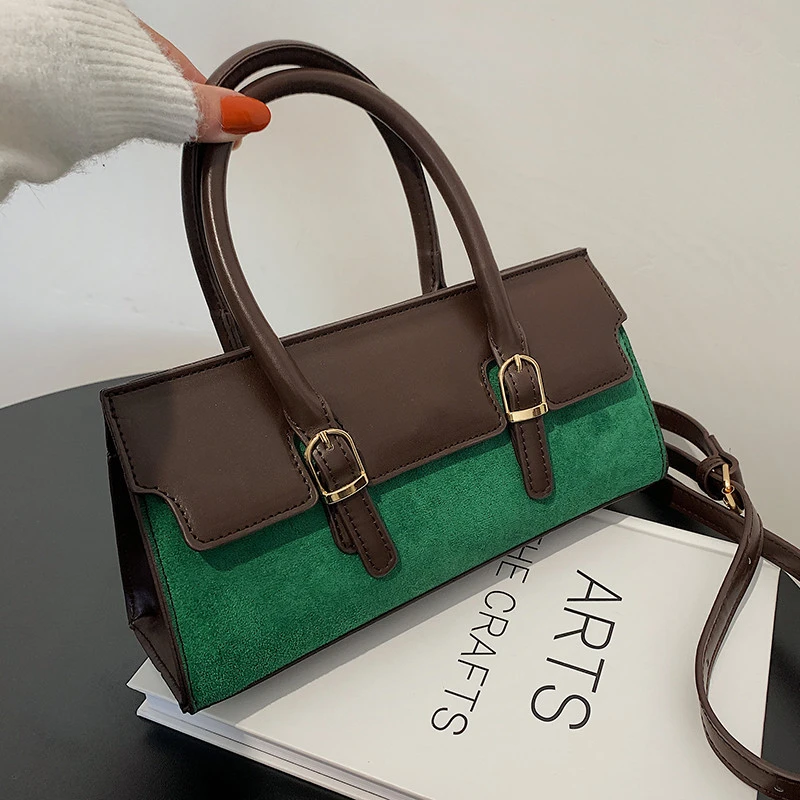 Vintage Green Crossbody Bags for Women Matte Shoulder Bag Brand Designer Handbag Ladies Color Contrast Tote Bags Fashionable Sac
Vintage Green Crossbody Bags for Women Matte Shoulder Bag Brand Designer Handbag Ladies Color Contrast Tote Bags Fashionable Sac