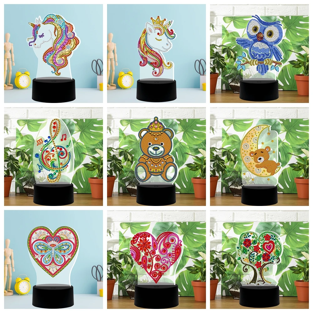 DIY 5D Diamond Painting Christmas LED Light Cartoon Santa Claus Night Lamp Christmas Home Decoration Desk Light-sign Crafts Gift
DIY 5D Diamond Painting Christmas LED Light Cartoon Santa Claus Night Lamp Christmas Home Decoration Desk Light-sign Crafts Gift