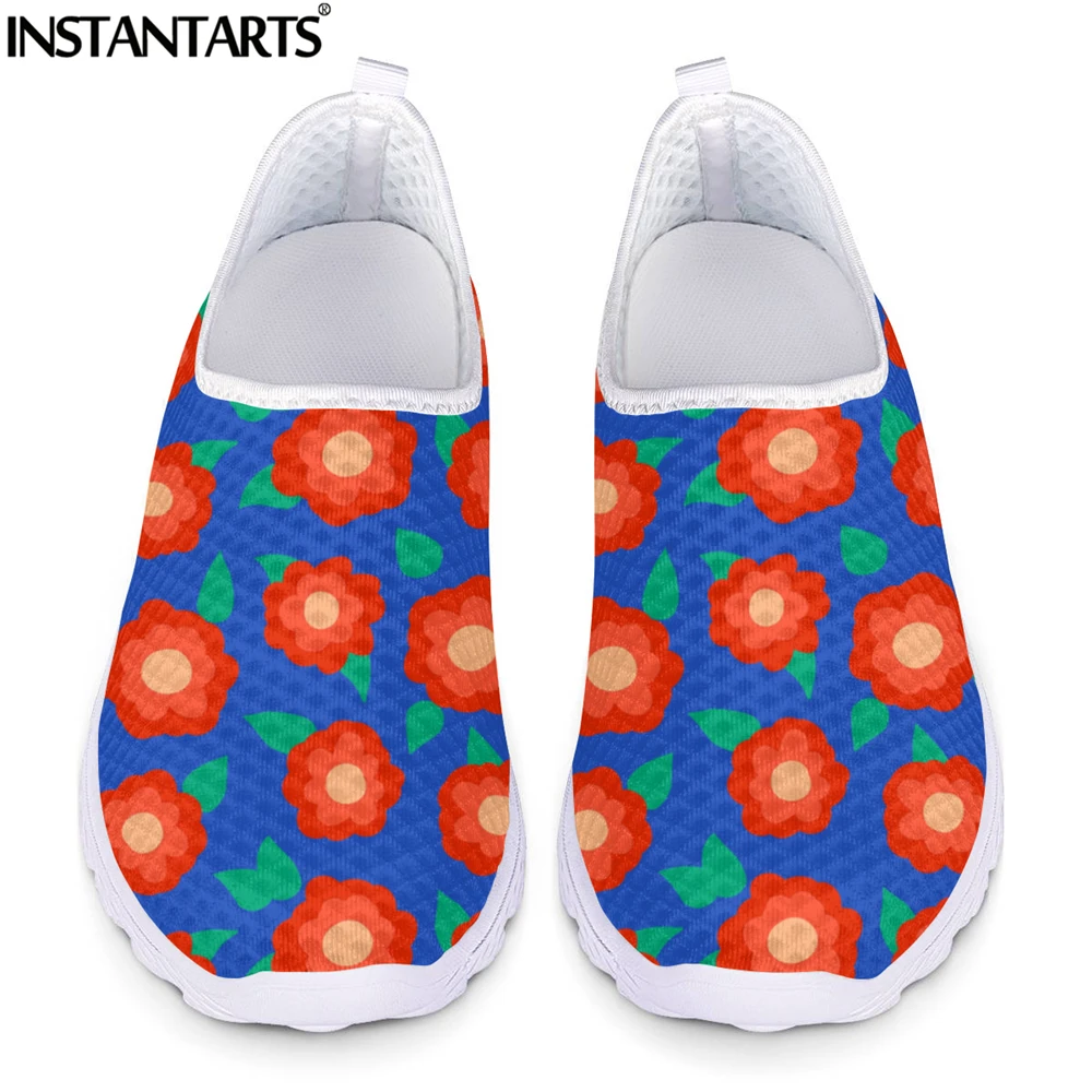 INSTANTARTS Lovely Poppy Flower Printing Women Mesh Sneakrs Summer Cool Air Mesh Sneakers Casual Slip-on Loafers 2021 Hot Sale 
INSTANTARTS Lovely Poppy Flower Printing Women Mesh Sneakrs Summer Cool Air Mesh Sneakers Casual Slip-on Loafers 2021 Hot Sale
