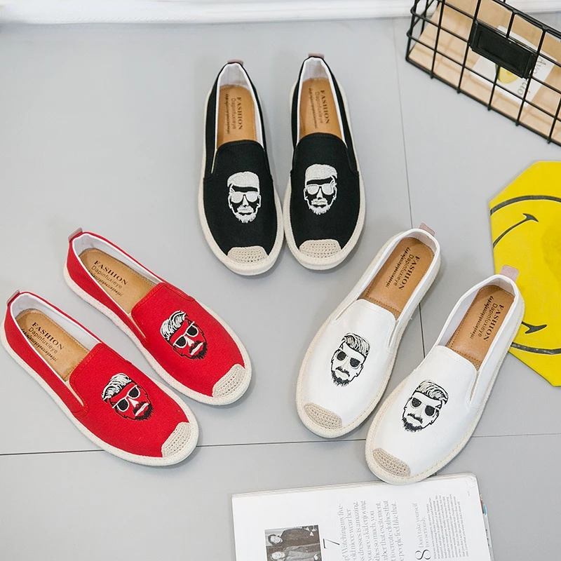 Espadrilles Men Luxury Brand Loafers Mens Shoes Casual Canvas Shoes Men Chaussure Homme Mocassin Homme Buty Damskie Sepatu Pria
Espadrilles Men Luxury Brand Loafers Mens Shoes Casual Canvas Shoes Men Chaussure Homme Mocassin Homme Buty Damskie Sepatu Pria