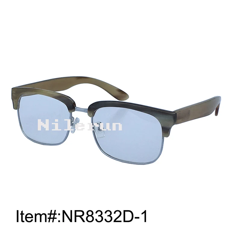 Luxury brand metal nose bridge metal full frame horn half frame optical glasses frame horn sunglasses
Luxury brand metal nose bridge metal full frame horn half frame optical glasses frame horn sunglasses