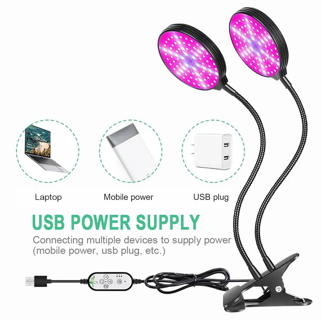 5V LED Grow Light USB Phyto Lamp Full Spectrum Fitolampy With Control For Plants Seedlings Flower Indoor Fitolamp Grow Box 
5V LED Grow Light USB Phyto Lamp Full Spectrum Fitolampy With Control For Plants Seedlings Flower Indoor Fitolamp Grow Box