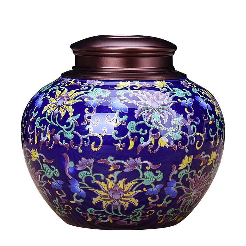 Creative personality simple ceramic tea set retro tea box Chinese style food coffee candy storage box home dining tea potLB83114
Creative personality simple ceramic tea set retro tea box Chinese style food coffee candy storage box home dining tea potLB83114