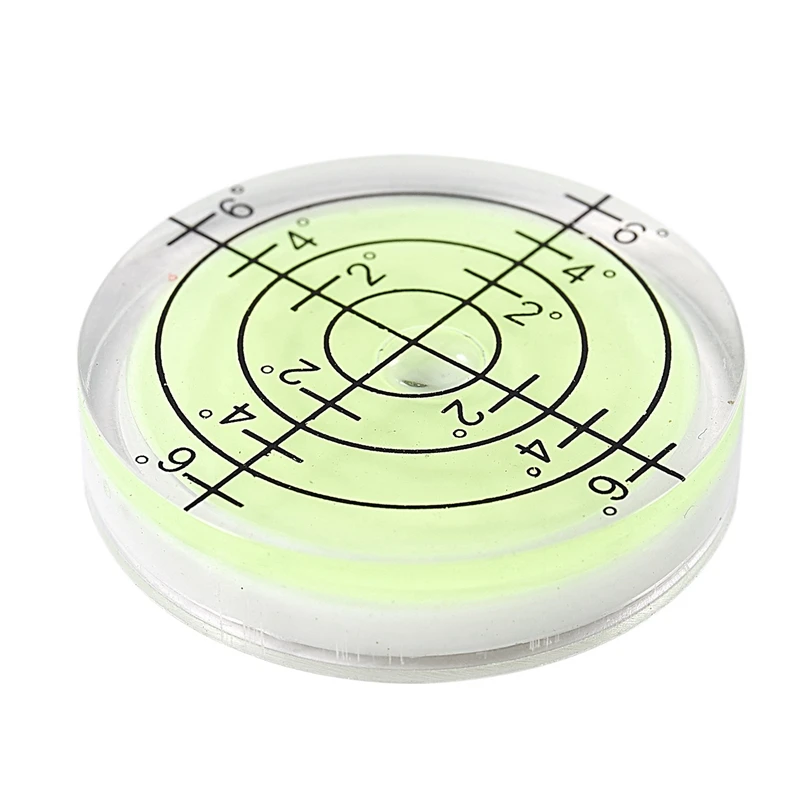5PCS Acrylic Bullseye Bubble Level Round Level Bubble Accessories, Green, 32x7mm & 8x2mm
5PCS Acrylic Bullseye Bubble Level Round Level Bubble Accessories, Green, 32x7mm & 8x2mm