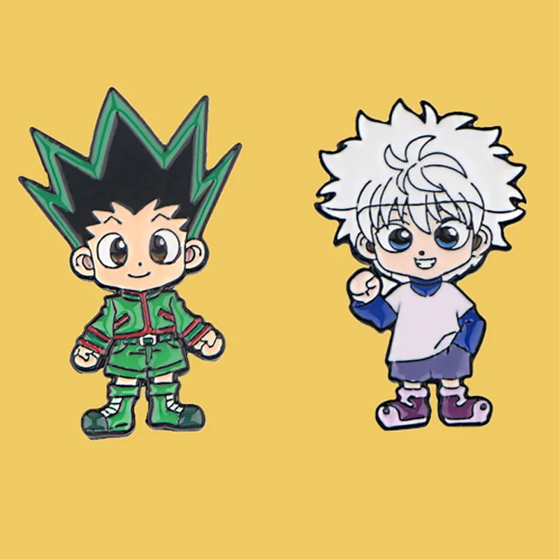 SP700 Anime Hunter Enamel Pin Brooches Cartoon Cosplay Metal Brooch Pins Denim Hat Badge Collar Jewelry Collection Gifts
SP700 Anime Hunter Enamel Pin Brooches Cartoon Cosplay Metal Brooch Pins Denim Hat Badge Collar Jewelry Collection Gifts