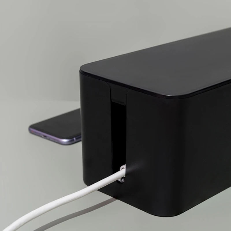 Cable Management Box Cord Organizer Box Power Strip Surge Protector Cover TV Cord Box for Home Office
Cable Management Box Cord Organizer Box Power Strip Surge Protector Cover TV Cord Box for Home Office