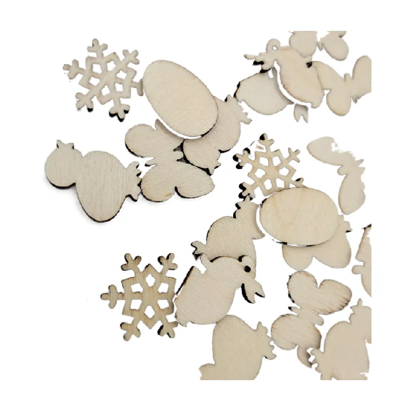 50PCS Unfinished Wood Christmas Ornaments Christmas Tree Shaped Embellishments Ornaments Art Craft Christmas Decoration
50PCS Unfinished Wood Christmas Ornaments Christmas Tree Shaped Embellishments Ornaments Art Craft Christmas Decoration