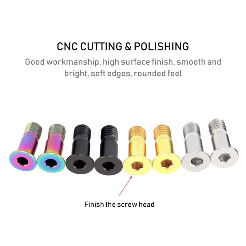 Titanium Alloy Rear Dial Guide Wheel Fixing Screw Bicycle Transmission Guide Sprocket Tension Wheel Color Screw
Titanium Alloy Rear Dial Guide Wheel Fixing Screw Bicycle Transmission Guide Sprocket Tension Wheel Color Screw
