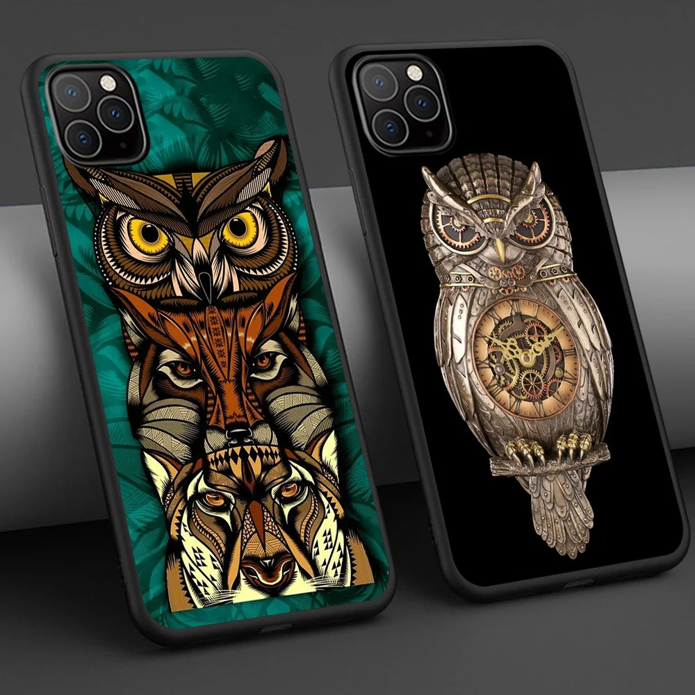 Art Animal Owl Phone Case For iPhone 12 Pro 11 Pro Max mini X XR XS 7 8 6S Plus SE 2020 Soft TPU Back Cover Funda Coque Capa
Art Animal Owl Phone Case For iPhone 12 Pro 11 Pro Max mini X XR XS 7 8 6S Plus SE 2020 Soft TPU Back Cover Funda Coque Capa