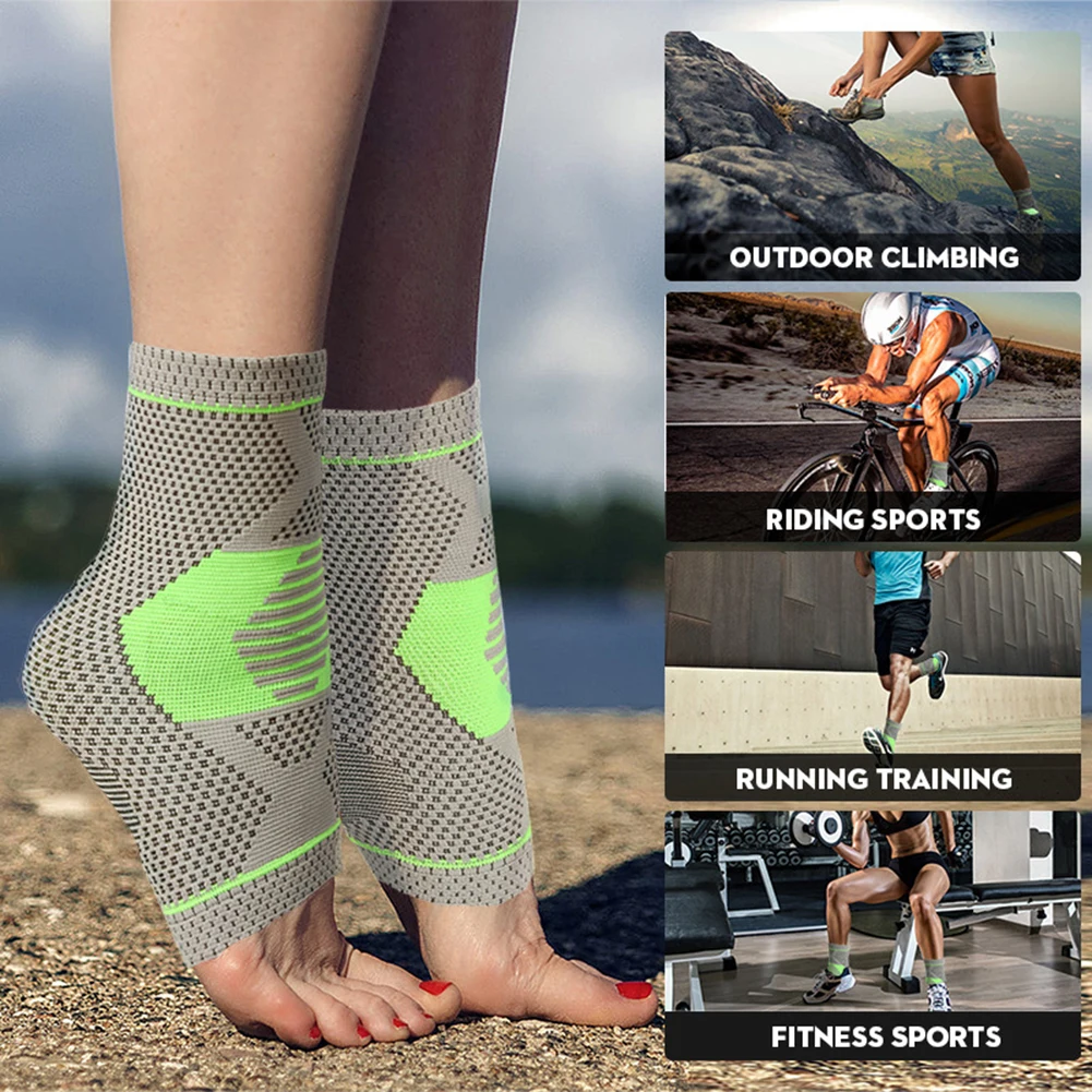 1 Pair Ankle Brace Compression Support Sleeve Elastic Breathable For Injury Recovery Joint Pain Basketball Foot Sports Socks 
1 Pair Ankle Brace Compression Support Sleeve Elastic Breathable For Injury Recovery Joint Pain Basketball Foot Sports Socks