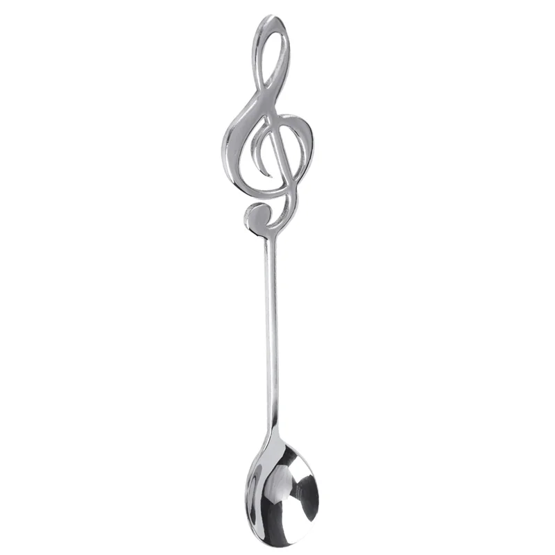 8Pcs Cute Music Theme Tea Stirring Spoon Coffee Spoon Stainless Steel Note Shape Small Ice Cream Dessert Scoop Creative Flatware
8Pcs Cute Music Theme Tea Stirring Spoon Coffee Spoon Stainless Steel Note Shape Small Ice Cream Dessert Scoop Creative Flatware