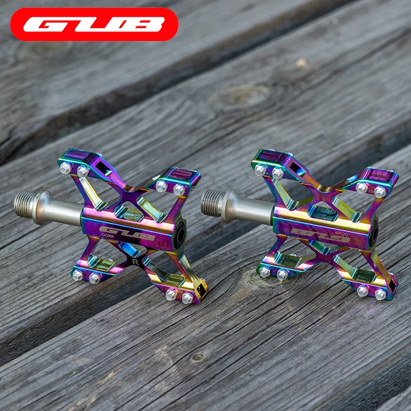Велосипедные педали GUB GC009, ультралегкие, с 3 подшипниками, для дорожных и горных велосипедов, с ЧПУ, AL6061 + ось Cr-Mo
Велосипедные педали GUB GC009, ультралегкие, с 3 подшипниками, для дорожных и горных велосипедов, с ЧПУ, AL6061 + ось Cr-Mo