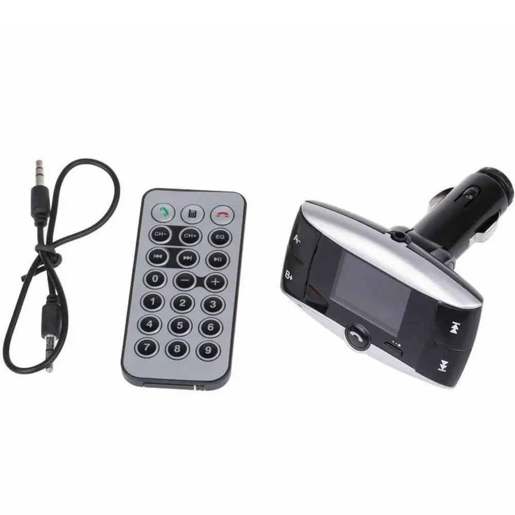Bluetooth беспроводной FM трансмиттер модулятор Автомобильный комплект MP3 плеер SD USB