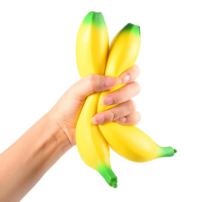 Cute Banana Squishy Super Slow Rising Jumbo Simulation Fruit Phone Straps Soft Cream Scented Bread Cake Kid Toy Gift 19*4CM
Cute Banana Squishy Super Slow Rising Jumbo Simulation Fruit Phone Straps Soft Cream Scented Bread Cake Kid Toy Gift 19*4CM