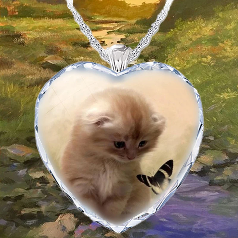 Cute Kitten Butterfly Necklace for Women Crystal Glass Series Fashionable and Elegant Women's Party Wedding Jewelry 
Cute Kitten Butterfly Necklace for Women Crystal Glass Series Fashionable and Elegant Women's Party Wedding Jewelry