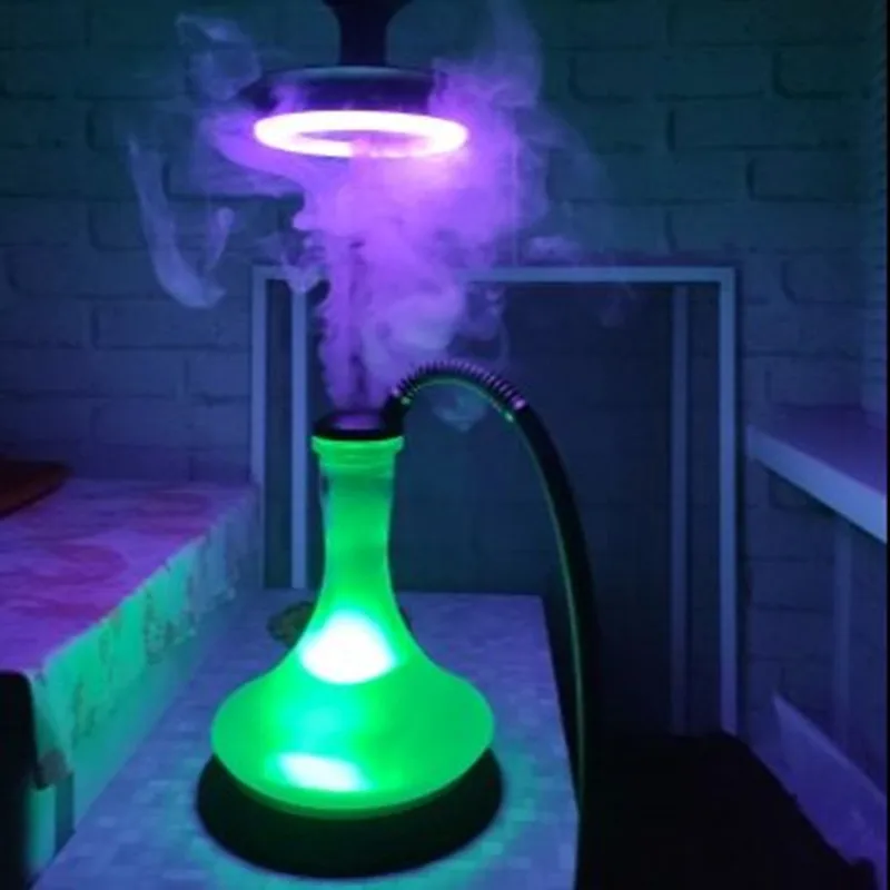 Colorful LED Hookah Lights Show Shisha Ring Lamp Magnet Adsorption With Remote Control Cachimba Accessories
Colorful LED Hookah Lights Show Shisha Ring Lamp Magnet Adsorption With Remote Control Cachimba Accessories