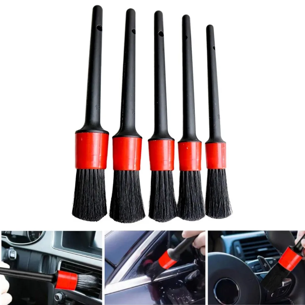 5pcs Car Detailing Exterior Interior Brush For Car Cleaning Brush Auto Detail Wheels Tools Dashboard Cleaning
5pcs Car Detailing Exterior Interior Brush For Car Cleaning Brush Auto Detail Wheels Tools Dashboard Cleaning