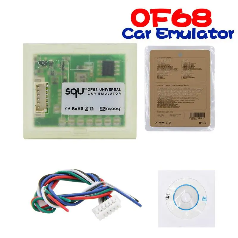 Universal Car SQU OF68 Emulator Car Emulator Signal Reset Immo Programs Place ESL Diagnostic Seat Supports IMMO Sensor Tool
Universal Car SQU OF68 Emulator Car Emulator Signal Reset Immo Programs Place ESL Diagnostic Seat Supports IMMO Sensor Tool