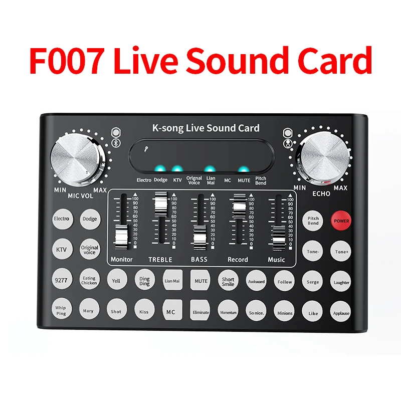 F007 Internet Celebrity Live Shouting Microphone Singing Live Equipment Mobile Phone Computer Universal Sound Card
F007 Internet Celebrity Live Shouting Microphone Singing Live Equipment Mobile Phone Computer Universal Sound Card