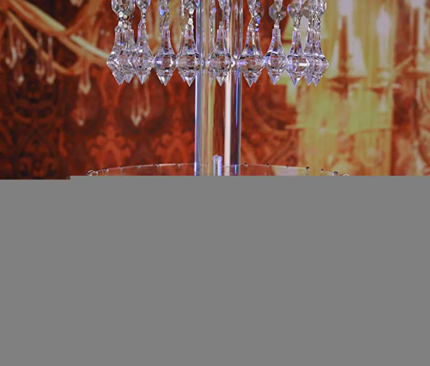 4 Tier Round Acrylic Glass Cupcake Tower Stand with Hanging Acrylic Crystal Bead-wedding Party Cake Tower/ Cupcake Holder/
4 Tier Round Acrylic Glass Cupcake Tower Stand with Hanging Acrylic Crystal Bead-wedding Party Cake Tower/ Cupcake Holder/