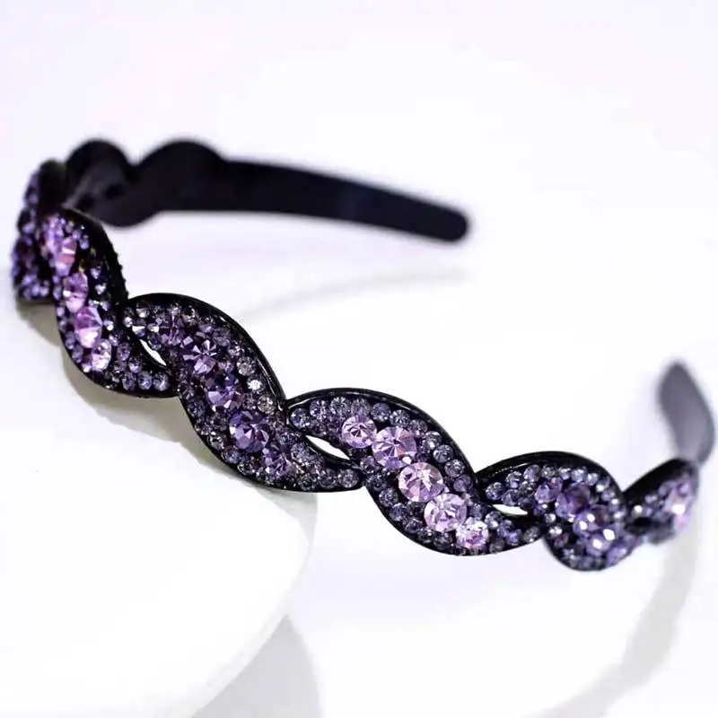 ncmama 1pc Luxury Rhinestone Hair Band Crystal Headbands Fashion Women Girls High Quality Hair Hoop Accessories Ornaments 
ncmama 1pc Luxury Rhinestone Hair Band Crystal Headbands Fashion Women Girls High Quality Hair Hoop Accessories Ornaments