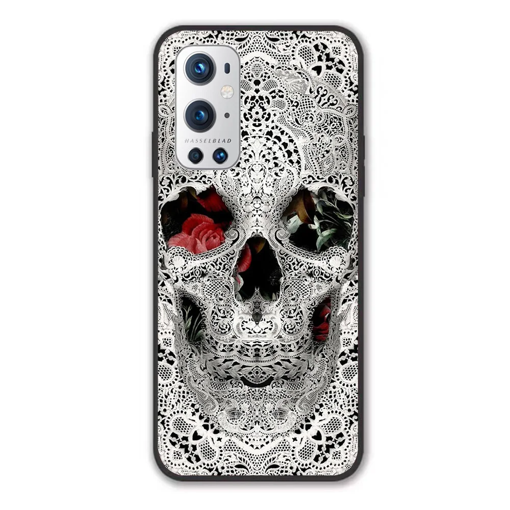 Lace Skull Light Pattern Phone Case For 1+ Oneplus 7 7T 7Pro 8 8T 8Pro 9 9Pro Case Black TPU Frame Anti-drop
Lace Skull Light Pattern Phone Case For 1+ Oneplus 7 7T 7Pro 8 8T 8Pro 9 9Pro Case Black TPU Frame Anti-drop
