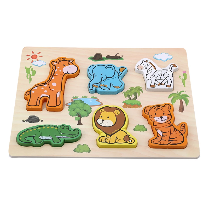 Hot Baby Learning Toys Montessori Wooden Puzzle Hand Grab Board Early Educational Toy Cartoon Vehicle/ Marine Animal Puzzle Kids
Hot Baby Learning Toys Montessori Wooden Puzzle Hand Grab Board Early Educational Toy Cartoon Vehicle/ Marine Animal Puzzle Kids