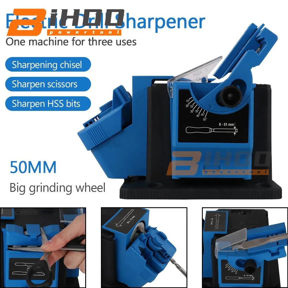 110V/220V Power 96W Multi-function electric driveigh High Speed Drill Bit Sharpener Knife Scissor chisel
110V/220V Power 96W Multi-function electric driveigh High Speed Drill Bit Sharpener Knife Scissor chisel