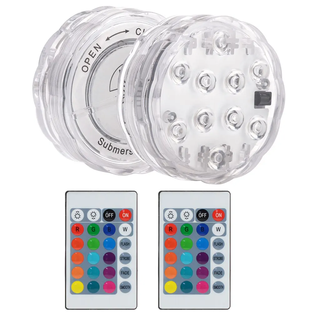 Hot Tub Lights Submersible LED Light Underwater Waterproof Pool Bath Spa Disco Lights With Remote Control Submersible LED Lights
Hot Tub Lights Submersible LED Light Underwater Waterproof Pool Bath Spa Disco Lights With Remote Control Submersible LED Lights