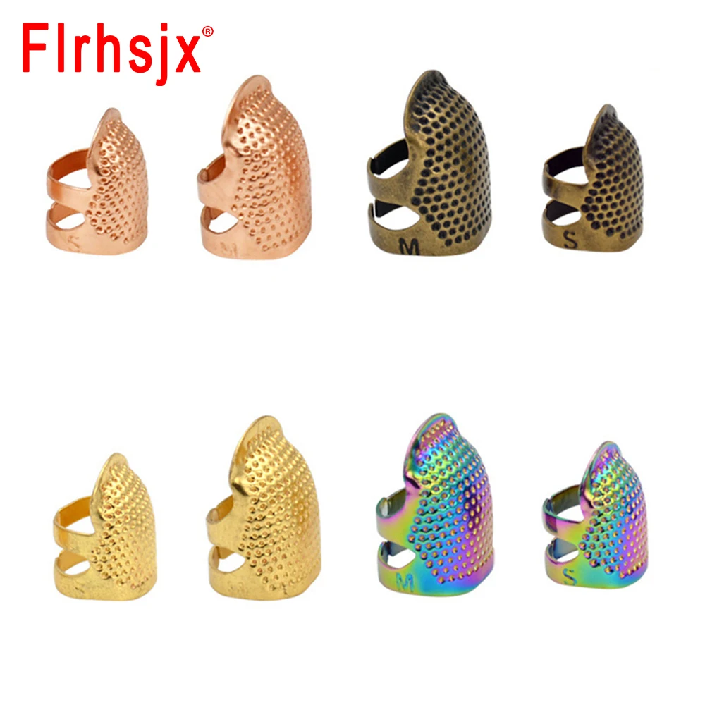 2pcs/set Adjustable Sewing Thimble Finger Finger Protector Metal Thimble Ring for Sewing Embroidery DIY Sewing Tools
2pcs/set Adjustable Sewing Thimble Finger Finger Protector Metal Thimble Ring for Sewing Embroidery DIY Sewing Tools