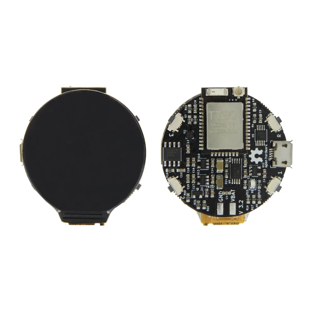 LILYGO & pauls_3d_things Open-Smartwatch T-micro32 ESP32 WIFI/Bluetooth for arduino
LILYGO & pauls_3d_things Open-Smartwatch T-micro32 ESP32 WIFI/Bluetooth for arduino